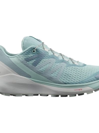 Fitness Mania - Salomon Sense Ride 4 - Womens Trail Running Shoes - Pastel Turquoise/Lunar Rock/Slate