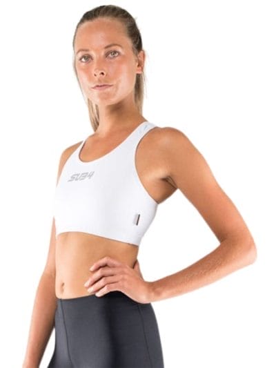 Fitness Mania - Women's Sports Crop Top - White