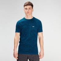 Fitness Mania - MP Men's Essential Seamless Graphic Short Sleeve T-Shirt- Aqua - L