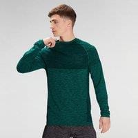 Fitness Mania - MP Men's Essential Seamless Long Sleeve Top- Energy Green Marl - L