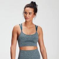 Fitness Mania - MP Women's Raw Training Seamless Bra - Deep Sea Blue - L