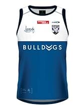 Fitness Mania - Canterbury Bulldogs Youth Training Singlet 2021