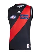 Fitness Mania - Essendon Bombers FC Replica Home Guernsey 2021
