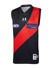 Fitness Mania - Essendon Bombers FC Youth Home Guernsey 2021