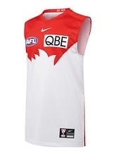 Fitness Mania - Sydney Swans Replica Home Guernsey 2021