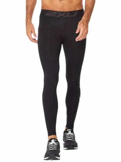 Fitness Mania - 2XU Ignition Mens Compression Tights - Black/Nero