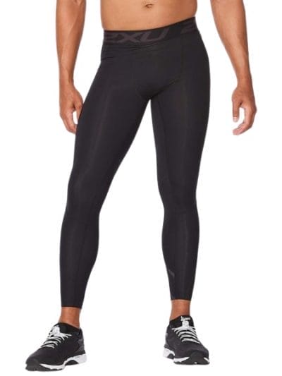 Fitness Mania - 2XU Motion Mens Compression Tights - Black/Nero