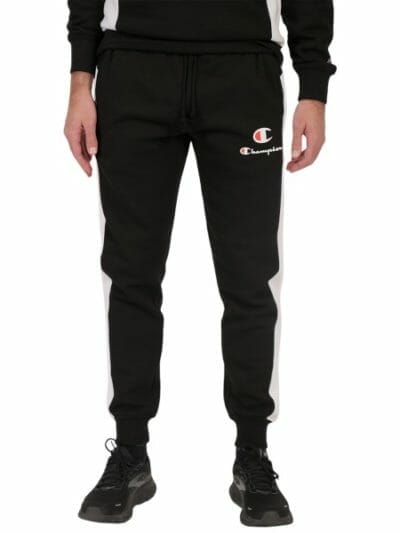 Fitness Mania - Champion Panel Mens Track Pants - Black