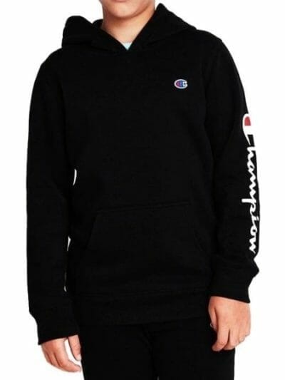 Fitness Mania - Champion Sporty Kids Hoodie - Black