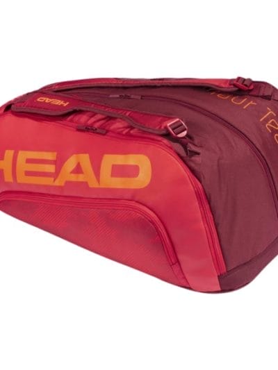 Fitness Mania - Head Tour Team 12R Monstercombi Tennis Racquet Bag - Red/Red