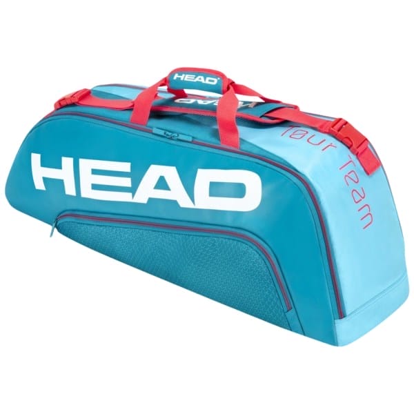 Fitness Mania - Head Tour Team 6R Combi Tennis Racquet Bag - Blue/Pink