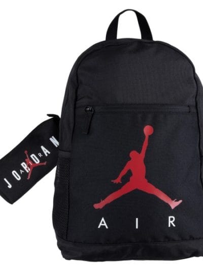 Fitness Mania - Jordan Air School Kids Backpack Bag - Black/Red