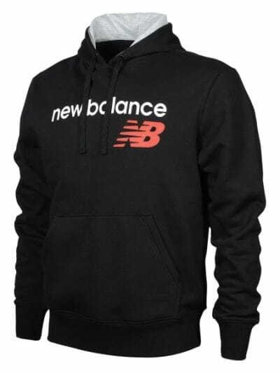 Fitness Mania - New Balance Core Fleece Mens Hoodie - Black