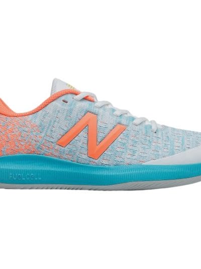 Fitness Mania - New Balance FuelCell 996v4 Womens Tennis Shoes - White/Citrus