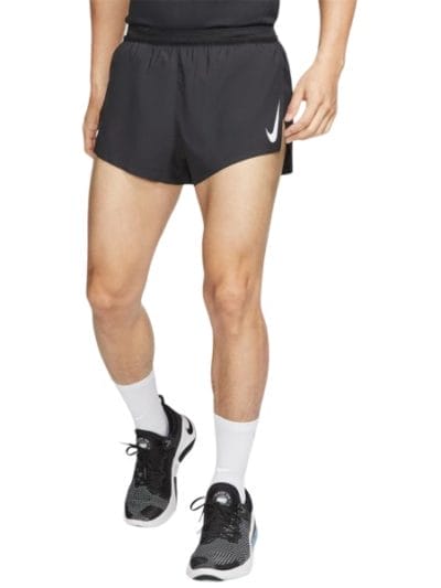 Fitness Mania - Nike AeroSwift 2 Inch Mens Running Shorts - Black/White