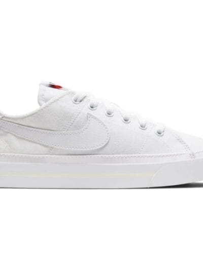Fitness Mania - Nike Court Legacy Canvas - Womens Sneakers - White Summit