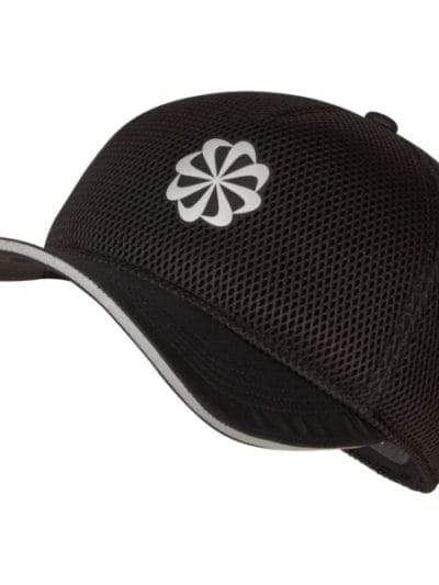 Fitness Mania - Nike Dry Aerobill Classic 99 Running Cap - Black/Silver