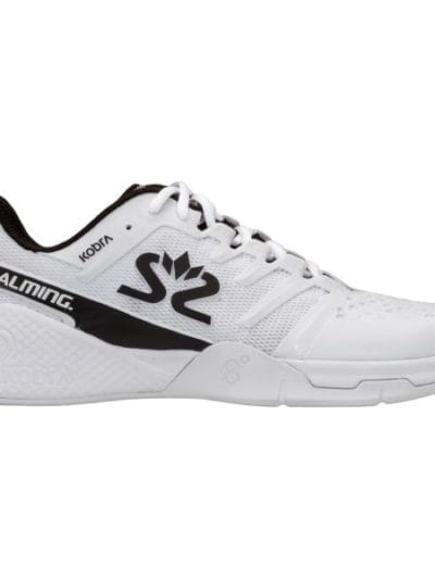 Fitness Mania - Salming Kobra 3 Mens Indoor Court Shoes - White/Black