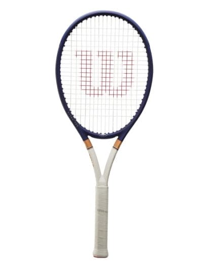 Fitness Mania - Wilson Ultra 100 v3 Roland Garros Tennis Racquet 2021 - Blue/Grey/Clay