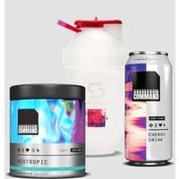Fitness Mania - Command - Tutorial Bundle - Nootropic Tub - Blue Raspberry - Can Flavour - Blue Raspberry