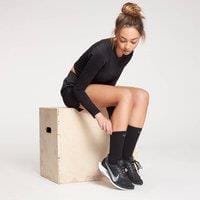 Fitness Mania - MP Agility Crew Socks - Black - UK 6-8