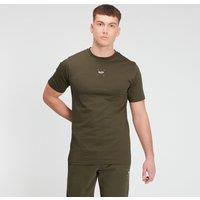 Fitness Mania - MP Men's Central Graphic Short Sleeve T-Shirt - Dark Olive - M