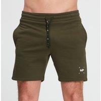 Fitness Mania - MP Men's Central Graphic Shorts - Dark Olive - XL