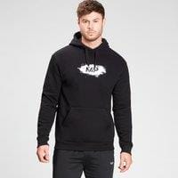 Fitness Mania - MP Men's Chalk Graphic Hoodie - Black - XS