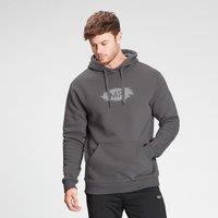 Fitness Mania - MP Men's Chalk Graphic Hoodie - Carbon - L