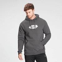 Fitness Mania - MP Men's Chalk Graphic Hoodie - Carbon - XL