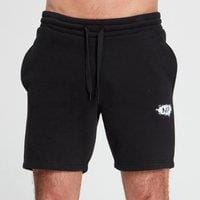 Fitness Mania - MP Men's Chalk Graphic Shorts - Black - L