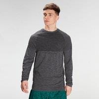 Fitness Mania - MP Men's Essential Seamless Long Sleeve Top- Storm Grey Marl - S