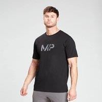 Fitness Mania - MP Men's Gradient Line Graphic Short Sleeve T-Shirt - Black - M