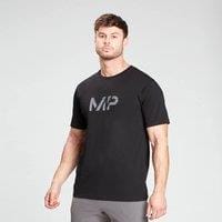 Fitness Mania - MP Men's Gradient Line Graphic Short Sleeve T-Shirt - Black - XL