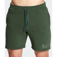 Fitness Mania - MP Men's Gradient Line Graphic Shorts - Dark Green - XXXL