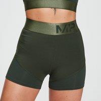 Fitness Mania - MP Women's Adapt Textured Shorts- Dark Green - L