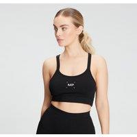 Fitness Mania - MP Women's Central Graphic Bra - Black  - L