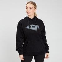 Fitness Mania - MP Women's Chalk Graphic Hoodie - Black - L