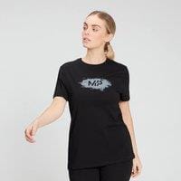 Fitness Mania - MP Women's Chalk Graphic T-Shirt - Black - L