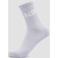 Fitness Mania - MP Women's Neon Brights Crew Socks (3 Pack) Butterfly/Banana/Lavender - UK 3-6