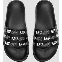 Fitness Mania - MP Women's Sliders - Black/White - UK 3