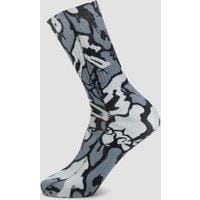 Fitness Mania - MP X Hexxee Adapt Socks - Grey Camo - Womens UK 4-7