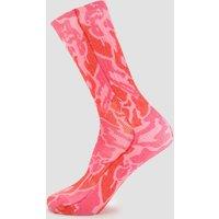 Fitness Mania - MP X Hexxee Adapt Socks - Pink Camo - Womens UK 4-7