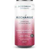 Fitness Mania - Recharge Sparkling Vitamin Water (Sample) - 330ml - Pomegranate & Lime