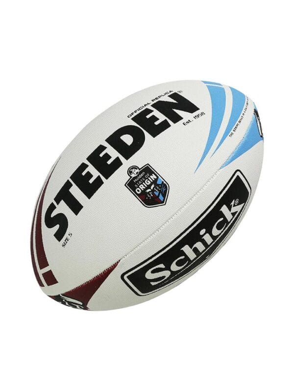 Fitness Mania - Steeden State of Origin Replica Ball  Size 5