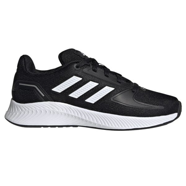 Fitness Mania - Adidas Runfalcon 2.0 - Kids Running Shoes - Core Black/Footwear White/Silver Metallic