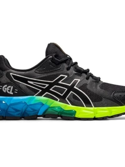 Fitness Mania - Asics Gel Quantum 180 GS - Kids Sneakers - Black/Aizuri Blue