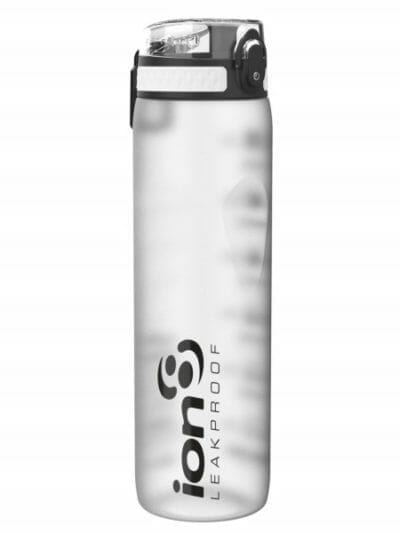 Fitness Mania - Ion8 Quench BPA Free Water Bottle - 1000ml - Frosted White