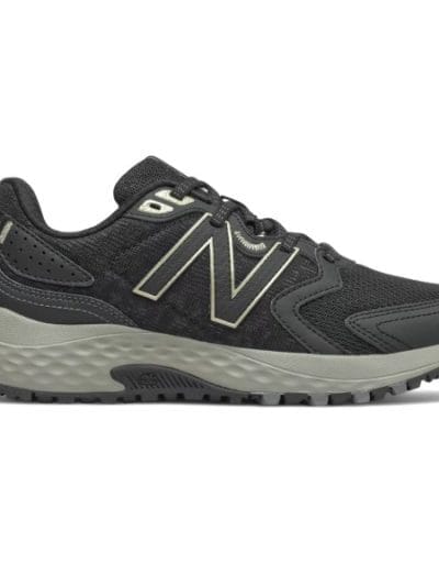 Fitness Mania - New Balance Trail 410v7 - Womens Trail Running Shoes - Black/Rose Water/Citrus Punch/White Mint