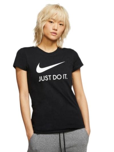 Fitness Mania - Nike Sportswear Just Do It Womens T-Shirt - Black